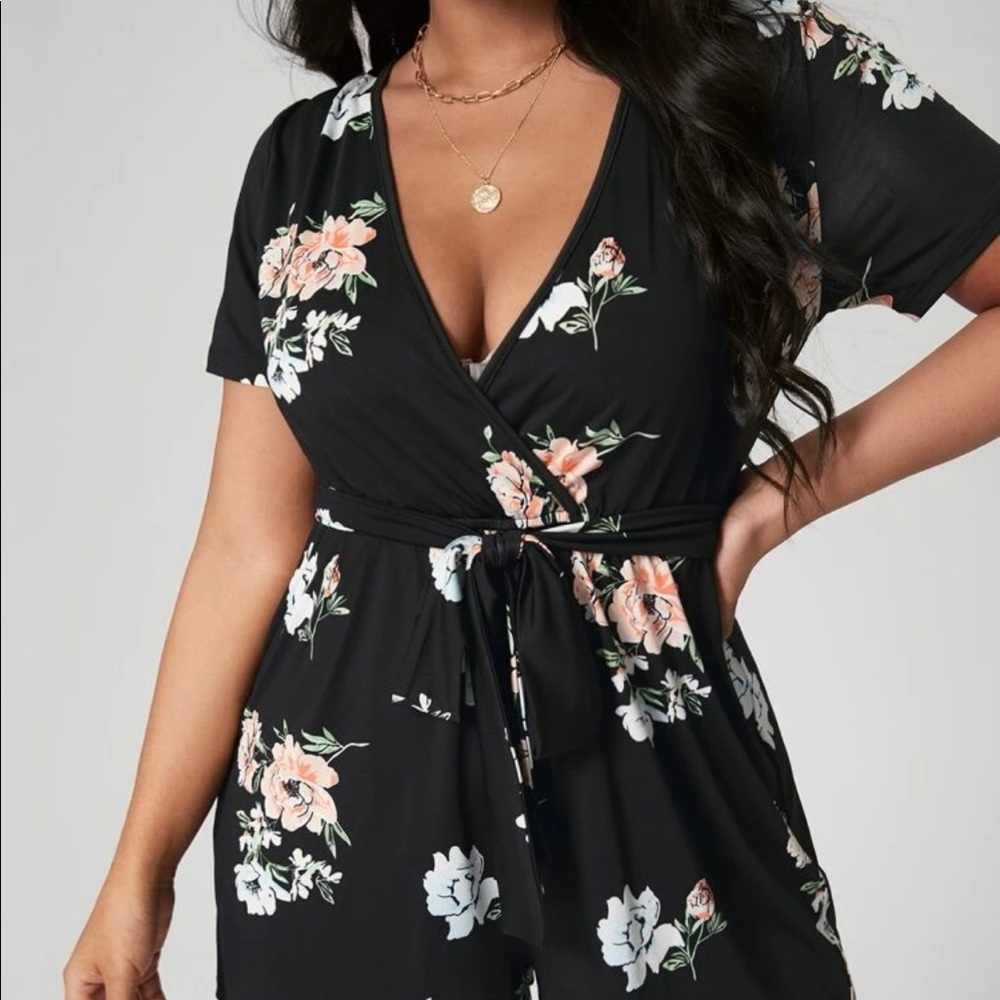 Floral romper